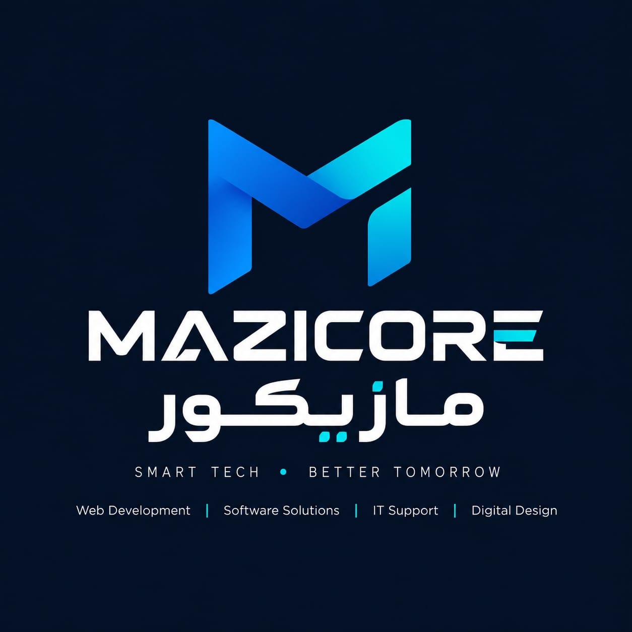 MAZICORE — مازيكور — SMART TECH • BETTER TOMORROW