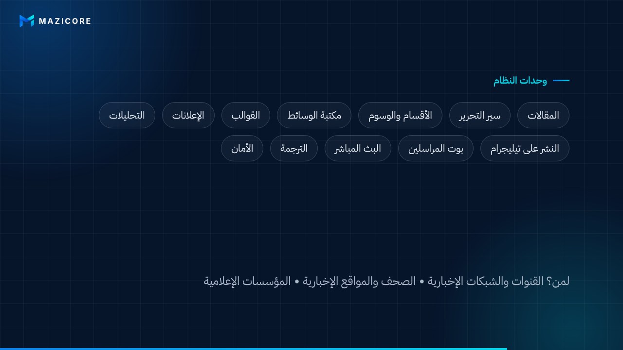 Newsroom CMS & News Platform